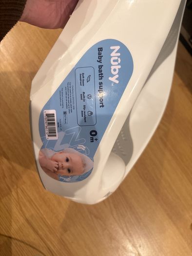 Nuby newborn bath support