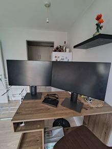 Dual Dell Monitor Setup + Targus USB-C 4K Docking Station