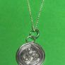 Sterling silver Triskele pendant with 18 inch chain. Image 4