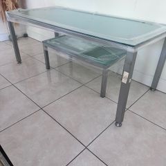 glass dining table