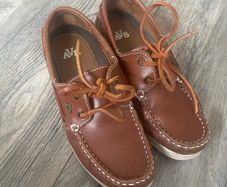 AV8 deck shoes brown leather 4/37