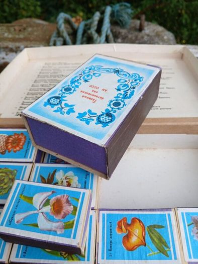 Soviet matchboxes set