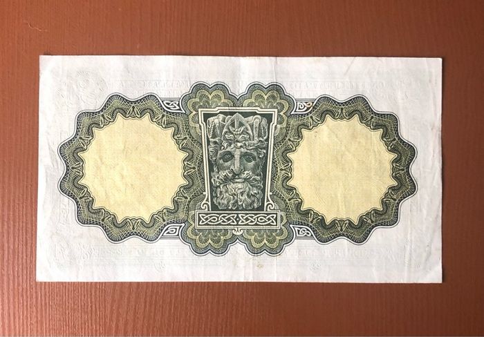 Irish one pound Lavery note