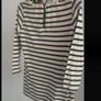 top Maison scotch size 3 nautical stripe top 12/14 navy & cream Image 10