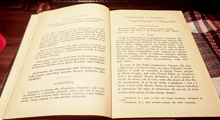 1959. Catechismo Della Dottrina Cristiana