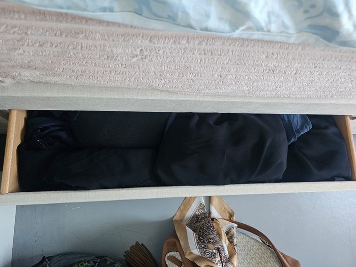 Superking Size Bed with Drawers with Mattress