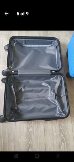 Suitcase 1  Blue & 1 Burgandy Colour