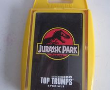 Top Trumps Jurassic Park Specials Card Game