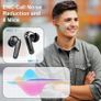 Wireless Earbuds Bluetooth 5.3 Headphones, HI-FI Stereo Wireless Earphones 40H Playtime Noise Cancelling In Ear Gaming Earphone with 4 Mics, Ear Bud 50ms Low Latency, Touch Control, Dual Mode (FREE POSTAGE) Image 4