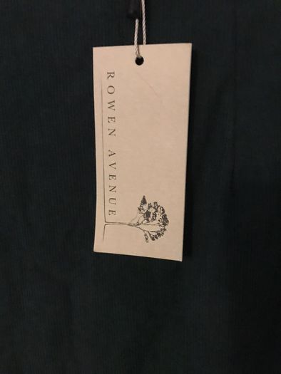 deep green cord skirt rrp E40