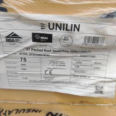 PIR underfloor insulation boards 8x4 new