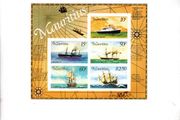 Mauritius Thematic Stamp Collection Folder with 66 stamps included