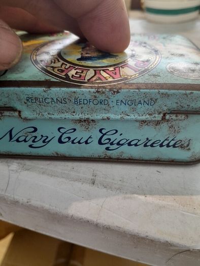 vintage ad tins