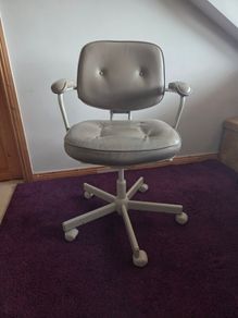 IKEA leather office/desk chair