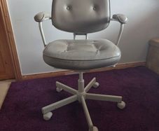 IKEA leather office/desk chair