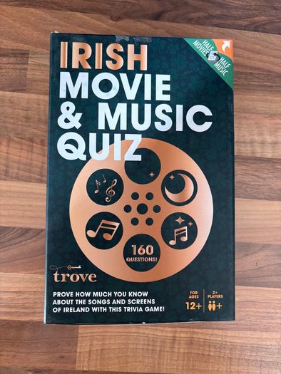 Irish Movie and Music Quiz trivia game