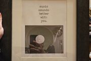 Framed Music Themed Print