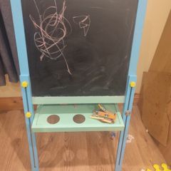 kids blackboard and white board