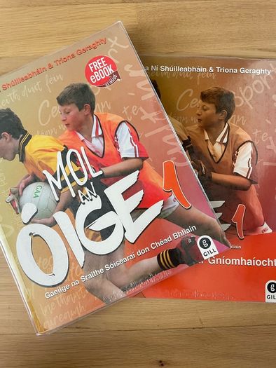 Mol an Oige 1 JC textbook and work book