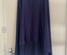 Stunning ASOS Navy skirt with slit UK 10