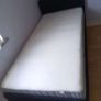 IKEA single bed with memory foam mattress rarely used.. Cover on mattress can be zipped off and washed.. Also 32inch Samsung TV with unit and dvd player 80 Image 2