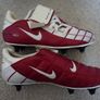 Football Boots Nike Total 90 II Red/White (2002) Size 7UK SG Image 4