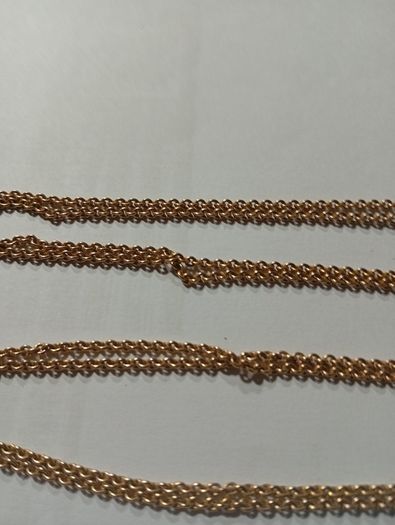 10 kt gold Victorian housekeepers necklace