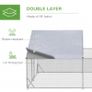 Walk-In Chicken Run, Hen House, with Roof, for Ducks, Chickens, Rabbits Image 4