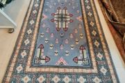 Vintage  Art Deco Turkish Kayseri Rug 260cm x 150cm