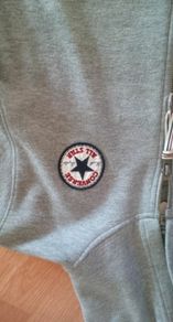 Grey Converse Boys Hoodie