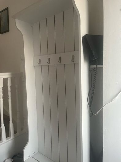 shoe box and coat rack storage box