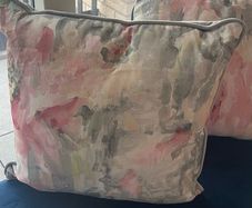 Pink & Grey Velvet Cushions