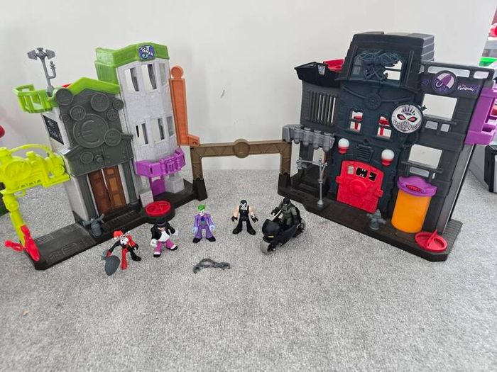 Imaginext DC Super Friends Gotham City Jail playset.