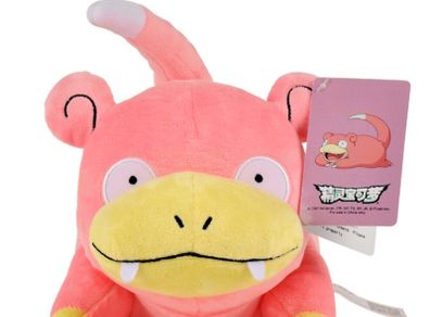 Slowpoke Pokemon official w/tag sticker 30cm Plush Toy