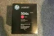 HP 504A Magenta LaserJet Toner Cartridge CE253A