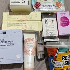 Last few Korean skincare new