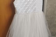 Flower girl gress 8-9y white