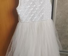 Flower girl gress 8-9y white