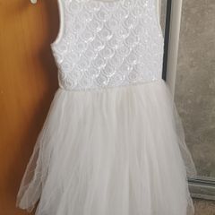Flower girl gress 8-9y white