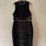Amy Childs Collection black dress size 16 New without tags Image 2