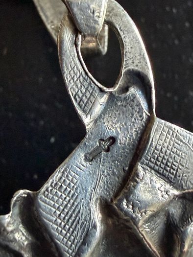silver necklace