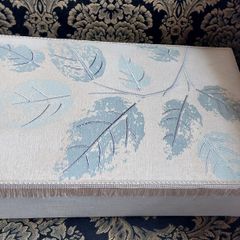 Antique French Linen Jewellery Box