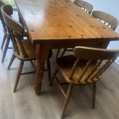 pine kitchen table (no chairs)
