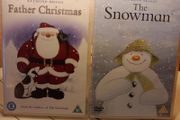 The Snowman + Father Christmas Dvd Double Feature Raymond Briggs Festive Animation Movies