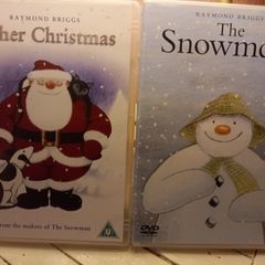 The Snowman + Father Christmas Dvd Double Feature Raymond Briggs Festive Animation Movies