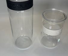 Bodum glass jars