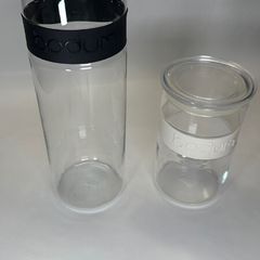 Bodum glass jars