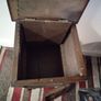 Antique oak sewing cabinet 1920s Image 8