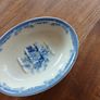 Vintage Powell Craft Cuddra Collection Blue Rose Soap Dish. Image 6
