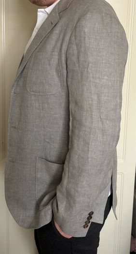 Brunello Cucinelli Linen Blend Blazer
